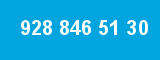 928 846 51 30 928 846 51 30